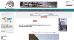 Desktop Screenshot of espritdevoyageur.com